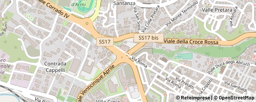 Mappa L'Aquila