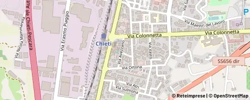 Mappa Chieti