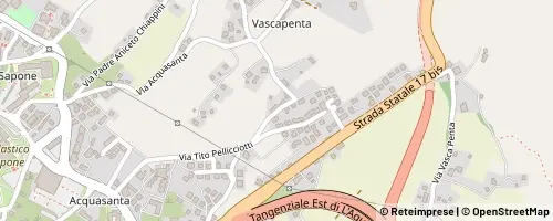 Mappa L'Aquila