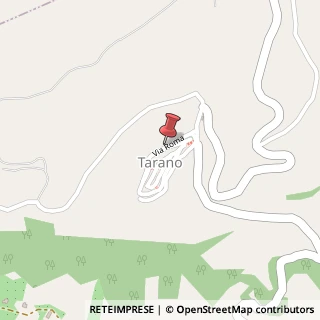 Mappa Via roma 195/a, 02040 Tarano, Rieti (Lazio)