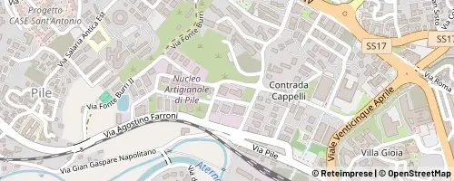 Mappa L'Aquila