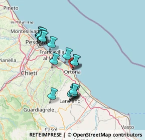 Mappa Piazza della Repubblica, 66026 Ortona CH, Italia (14.143)