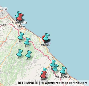 Mappa Piazza della Repubblica, 66026 Ortona CH, Italia (9.5315)