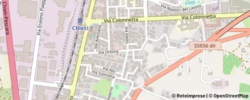 Mappa Chieti