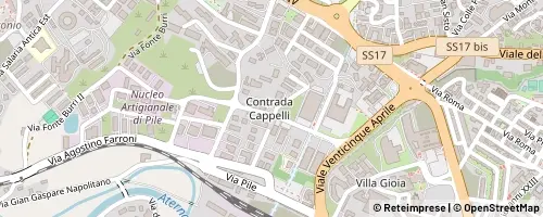 Mappa L'Aquila
