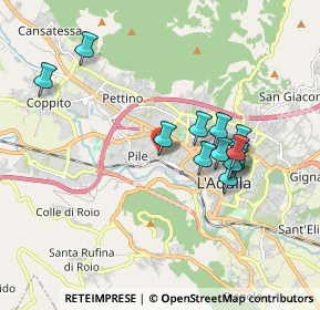 Mappa C O GALLERIA MERIDIANA, 67100 L'Aquila AQ, Italia (1.74923)