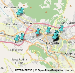 Mappa C O GALLERIA MERIDIANA, 67100 L'Aquila AQ, Italia (1.9145)