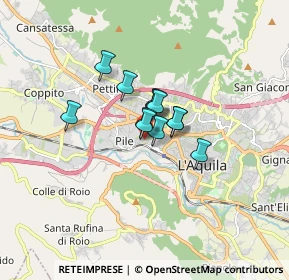 Mappa C O GALLERIA MERIDIANA, 67100 L'Aquila AQ, Italia (0.91167)