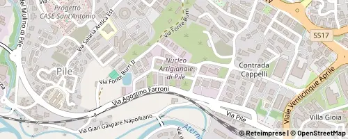 Mappa L'Aquila
