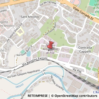 Mappa C O GALLERIA MERIDIANA, Via Rocco Carabba, 67100 L'Aquila AQ, Italia, 67100 L'Aquila, L'Aquila (Abruzzo)