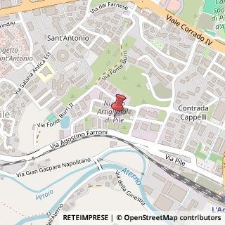 Mappa Via Rocco Carabba,  22, 67100 L'Aquila, L'Aquila (Abruzzo)