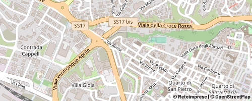 Mappa L'Aquila