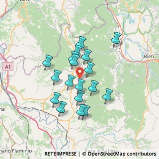 Mappa Via Ripette, 02041 Casperia RI, Italia (6.10833)