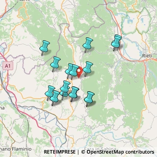 Mappa Via Ripette, 02041 Casperia RI, Italia (6.57647)
