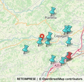 Mappa SS602, 65020 Rosciano PE, Italia (4.26583)