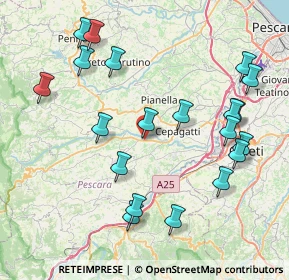 Mappa SS602, 65020 Rosciano PE, Italia (9.3985)
