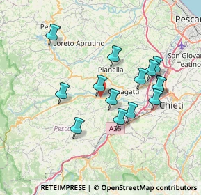 Mappa SS602, 65020 Rosciano PE, Italia (6.89714)