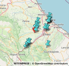 Mappa SS602, 65020 Rosciano PE, Italia (12.086)