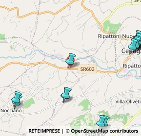 Mappa SS602, 65020 Rosciano PE, Italia (3.597)