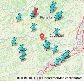 Mappa Via Taddei, 65020 Rosciano PE, Italia (4.713)