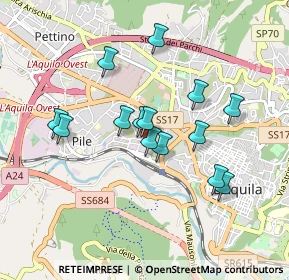 Mappa C.C. MERIDIANA, 67100 L'Aquila AQ, Italia (0.8)