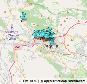 Mappa C.C. MERIDIANA, 67100 L'Aquila AQ, Italia (1.38091)