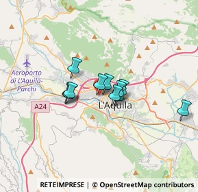 Mappa 101Caffè, 67100 L'Aquila AQ, Italia (2.24364)