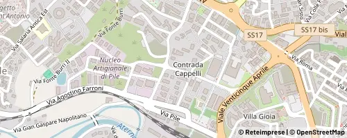 Mappa L'Aquila