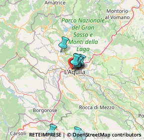 Mappa C.C. MERIDIANA, 67100 L'Aquila AQ, Italia (22.47412)