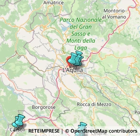 Mappa C.C. MERIDIANA, 67100 L'Aquila AQ, Italia (31.253)