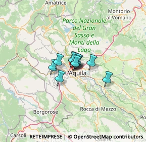 Mappa C.C. MERIDIANA, 67100 L'Aquila AQ, Italia (5.12636)