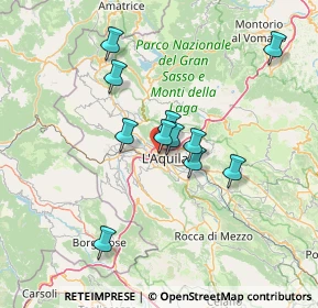 Mappa C.C. MERIDIANA, 67100 L'Aquila AQ, Italia (12.13455)