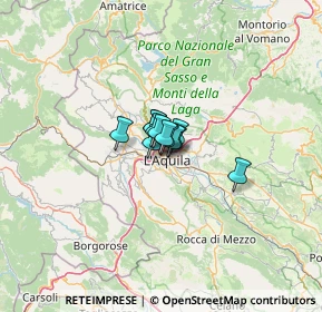 Mappa C.C. MERIDIANA, 67100 L'Aquila AQ, Italia (3.76583)