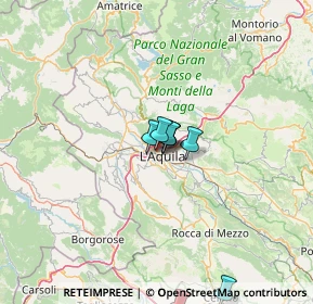 Mappa C.C. MERIDIANA, 67100 L'Aquila AQ, Italia (19.45)