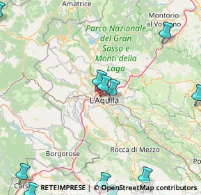 Mappa C.C. MERIDIANA, 67100 L'Aquila AQ, Italia (27.34917)