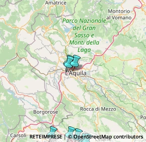 Mappa C.C. MERIDIANA, 67100 L'Aquila AQ, Italia (28.92813)