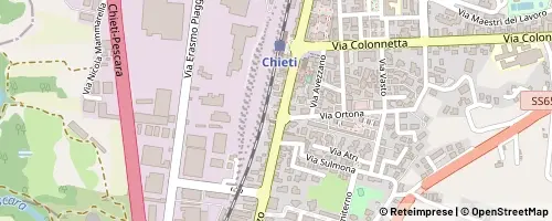 Mappa Chieti