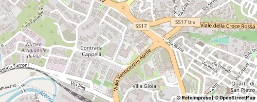 Mappa L'Aquila