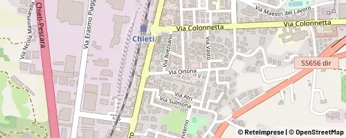 Mappa Chieti