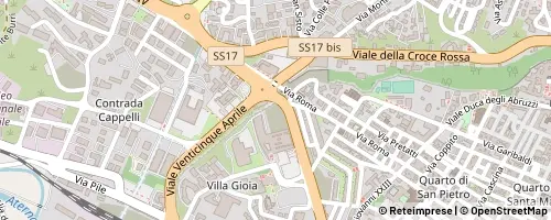 Mappa L'Aquila