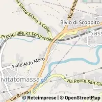 Hartă Scoppito