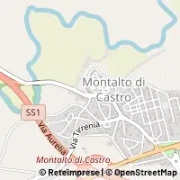 Map Montalto di Castro