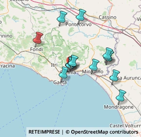 Mappa Via Balzorile, 04023 Formia LT, Italia (13.21929)
