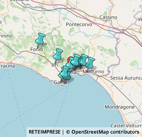 Mappa Via Balzorile, 04023 Formia LT, Italia (6.24818)
