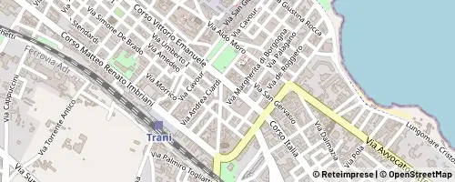 Mappa Trani