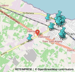 Mappa Km. 1.500, 76125 Trani BT, Italia (1.2055)