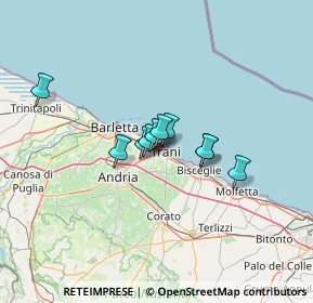 Mappa Km. 1.500, 76125 Trani BT, Italia (20.2)