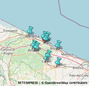 Mappa Km. 1.500, 76125 Trani BT, Italia (9.49455)