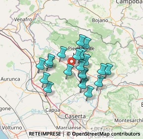 Mappa 81010 Dragoni CE, Italia (10.3505)