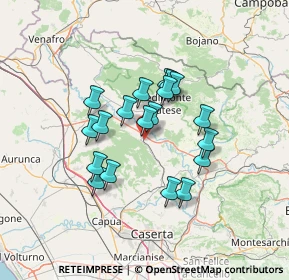 Mappa 81010 Dragoni CE, Italia (11.38)